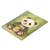 Carnet Panda mignon (Côté gauche)