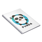 Carnet Panda Pun Animal Punda Funny (Côté Droit)