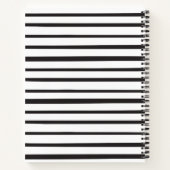 Carnet Panda rose mignon personnalisé (Dos)