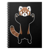 Carnet Panda rouge (Devant)