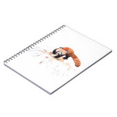 CARNET PANDA ROUGE (Côté gauche)