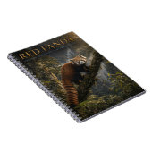 Carnet Panda roux Forêt himalayenne ANIMAUX (Côté Droit)