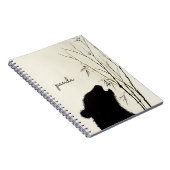 Carnet Panda Silhouette (Côté Droit)