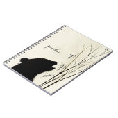Carnet Panda Silhouette (Côté gauche)