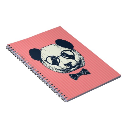 Carnet Panda Stripes (Côté Droit)