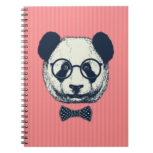 Carnet Panda Stripes (Devant)