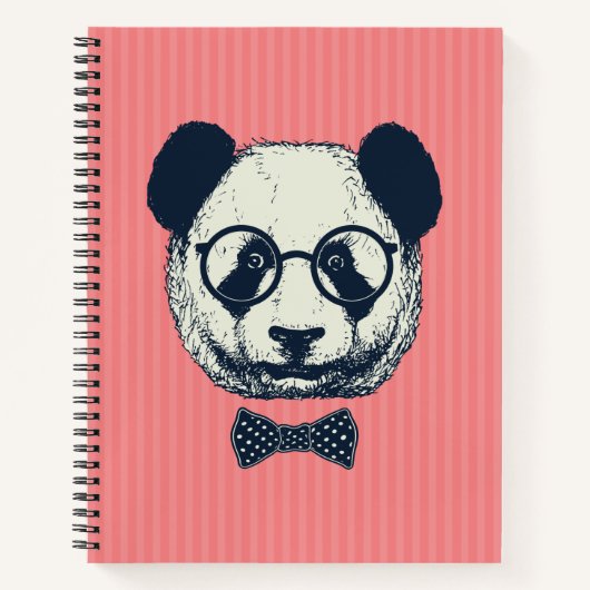 Carnet Panda Stripes (Devant)