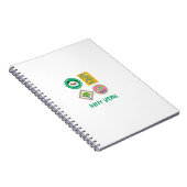 Carnet Panda tampon fun printemps (Côté Droit)