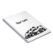 Carnet Pandas de sommeil (Côté Droit)