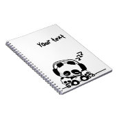 Carnet Pandas de sommeil (Côté Droit)