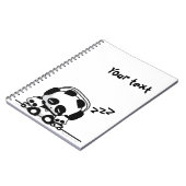 Carnet Pandas de sommeil (Côté gauche)