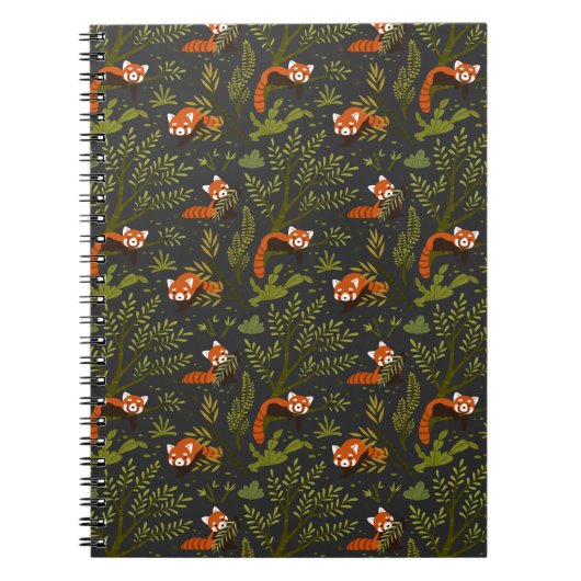Carnet Pandas rouges dans la Forêt Noire (Devant)