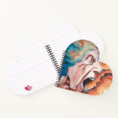 Carnet Panic Waves peinture à l'huile (Intérieur)