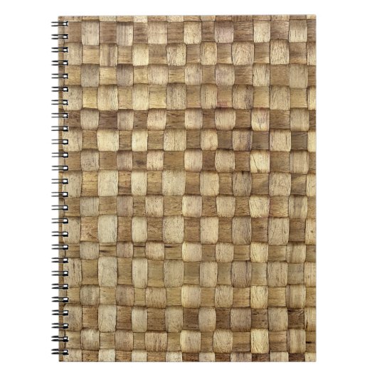 Carnet Panier d'artisanat Texture sans couture (Devant)