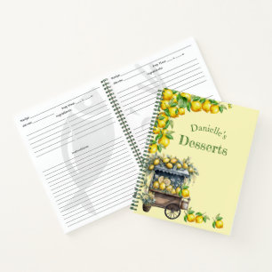 Carnet Panier de citron et recette de bonté de citron