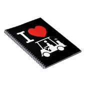 Carnet Panier de golf I Heart (Love) (Côté Droit)
