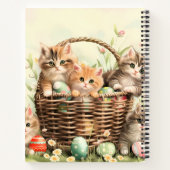 Carnet Panier de Pâques de Chatte-Printemps (Dos)