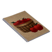 Carnet Panier de pommes (Côté Droit)