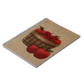 Carnet Panier de pommes (Côté gauche)