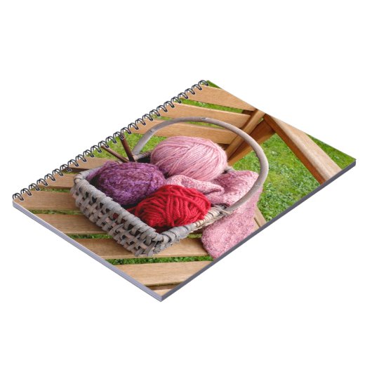 Carnet Panier de tricot (Côté gauche)