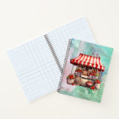 Carnet Panier fraise Aquarelle (Intérieur)