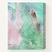 Carnet Panier fraise Aquarelle (Dos)
