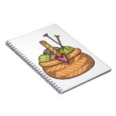 Carnet Panier tricot (Côté Droit)