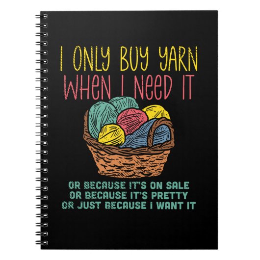 Carnet Panier Tricot tricot (Devant)