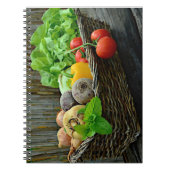 Carnet Panier végétal (Devant)