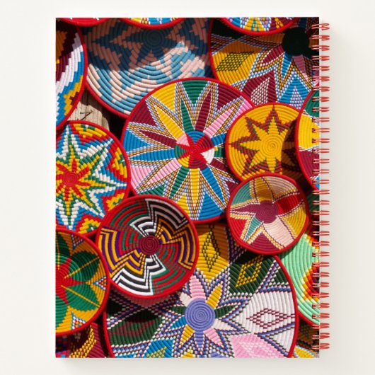 Carnet Paniers éthiopiens traditionnels (Dos)