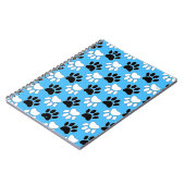 Carnet Paniers Noirs Et Blancs Perdus Sur Arrière - plan (Côté gauche)