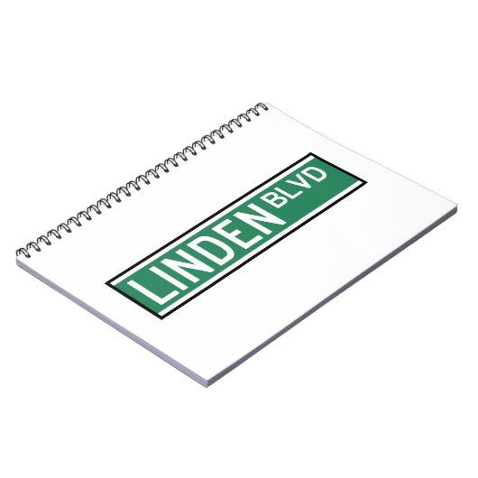 Carnet Panneau Boulevard Linden (Côté gauche)