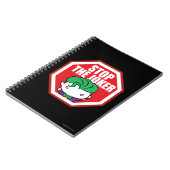 Carnet Panneau Chibi "Stop The Joker" (Côté gauche)