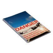 Carnet Panneau d'avertissement près d'aéroport de St (Côté Droit)