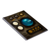 Carnet Panneau de configuration de navire vintage Sonar S (Côté Droit)