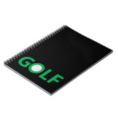 Carnet Panneau de golf (Côté gauche)