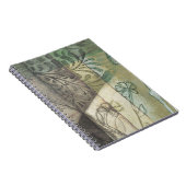 Carnet Panneau de jardin avec Feuilles, fleurs et herbe (Côté Droit)