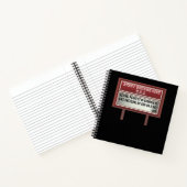 Carnet Panneau de signalisation de l'église Christian Jok (Intérieur)