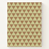 Carnet Panneau en bois fête des pères personnalisé (Dos)