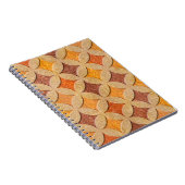 Carnet Panneau intérieur motif - décoration arabe - coude (Côté Droit)