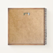 Carnet Panneau noir Marqueur Signer message personnalisé (Dos)