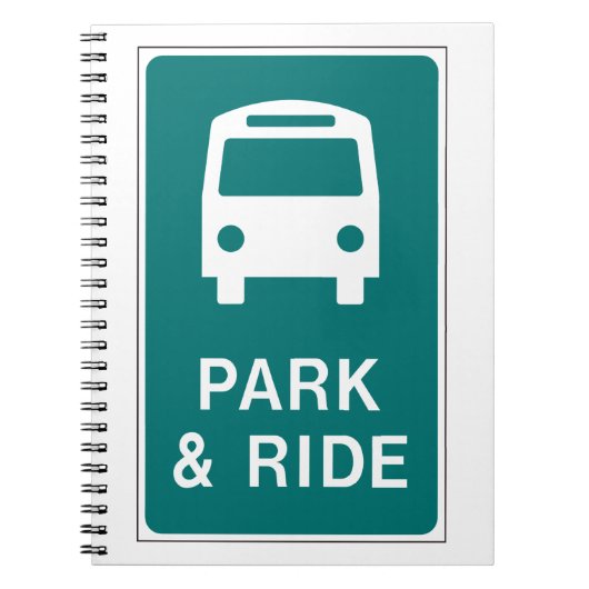 Carnet Panneau Parc Et Ride (Devant)