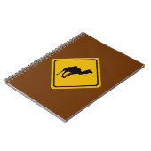 Carnet panneau routier de chameau (Côté gauche)