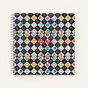 Carnet Panneau solaire Zodiac Calendrier Astrologie Thund