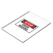 Carnet Panneau Stop Greenwash (1) (Côté gauche)
