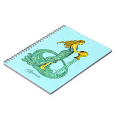 Carnet Panneau Zodiaque Aquarius, Femme avec eau (Côté gauche)