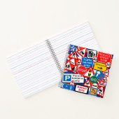 Carnet Panneaux de signalisation personnalisés (Intérieur)