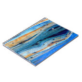 Carnet Panneaux patinés à grange bleue (Côté gauche)