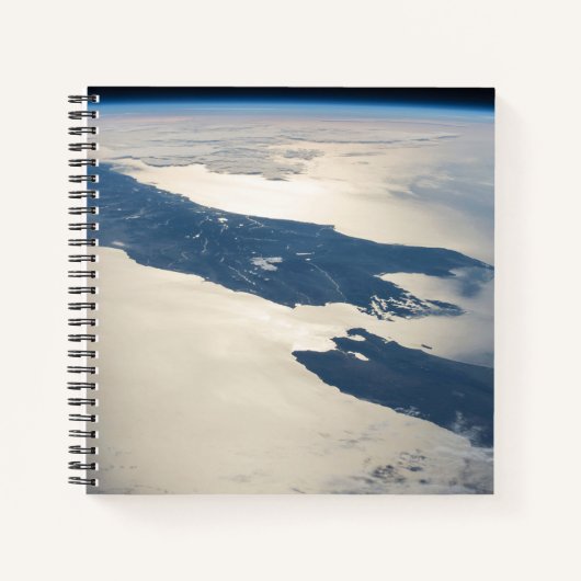 Carnet Panorama depuis l'espace Highlights Cook Strait (Devant)