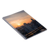 Carnet Panorama du coucher du soleil à Bangkok (Côté Droit)